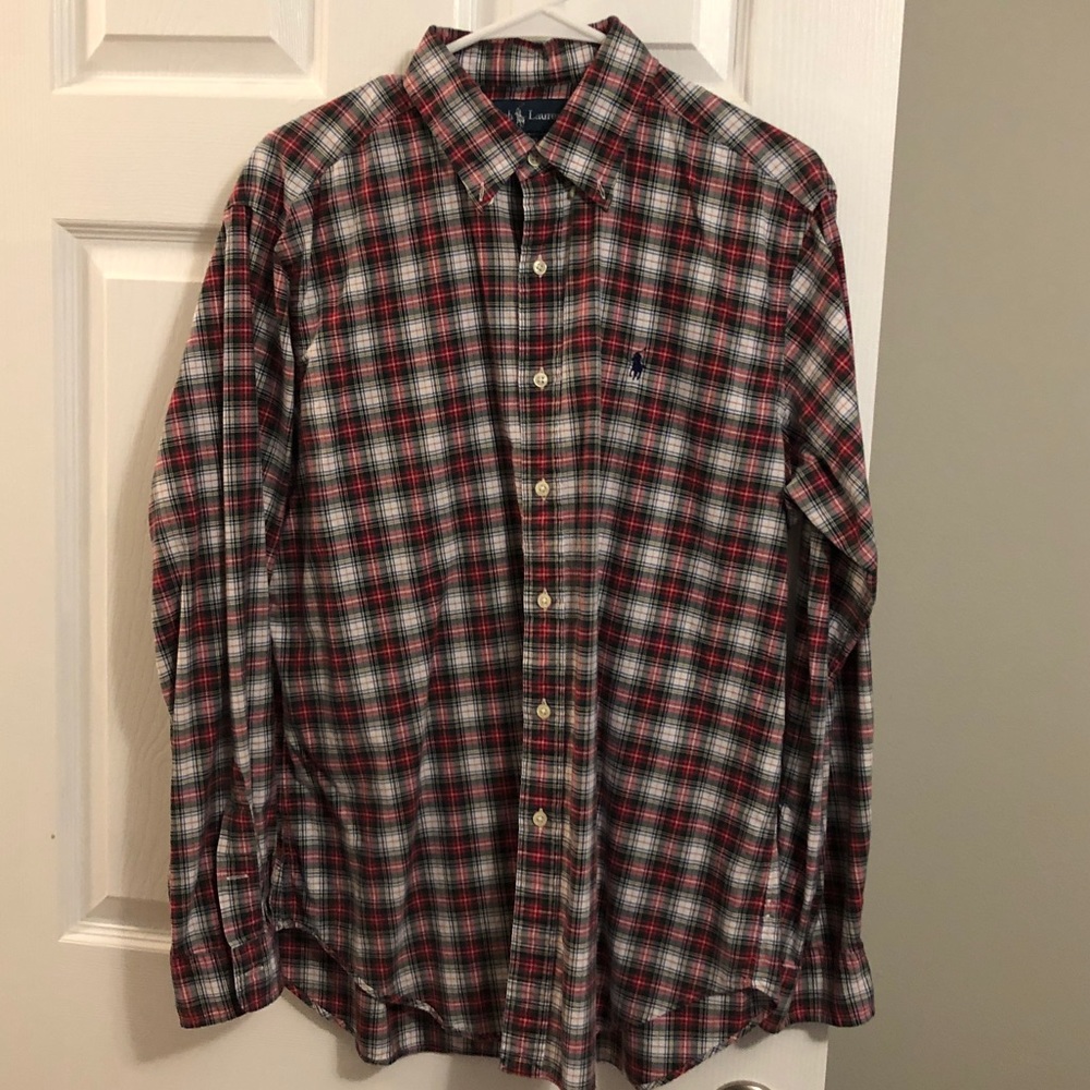 Men’s Ralph Lauren plaid button up